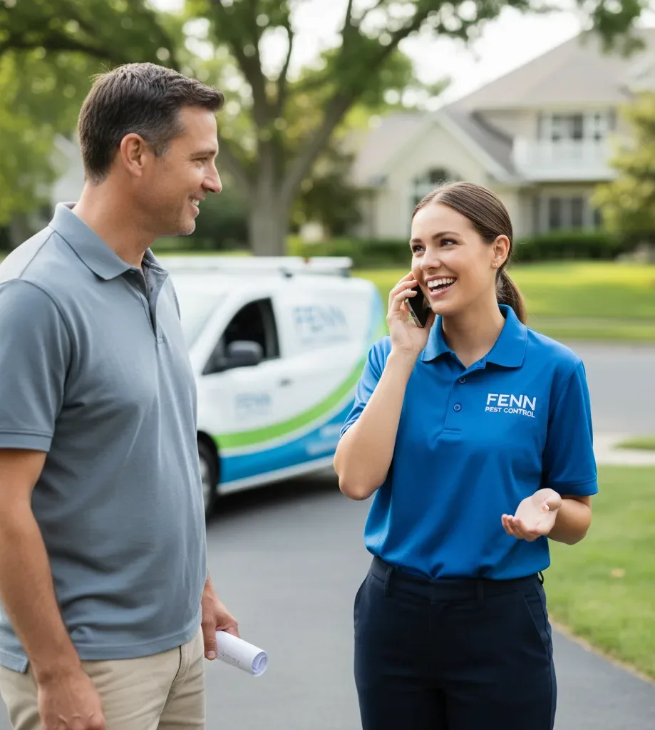 Fenn Pest Control customer support in Purchase